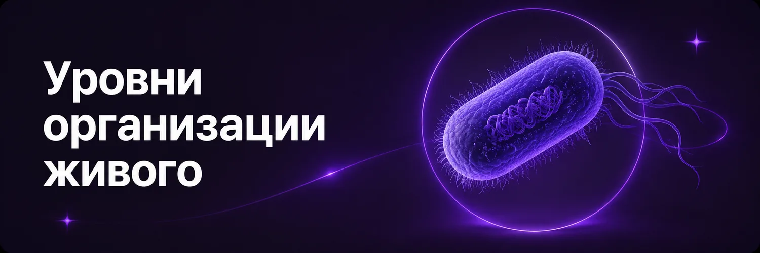 Обложка набора «Все уровни организации живого»