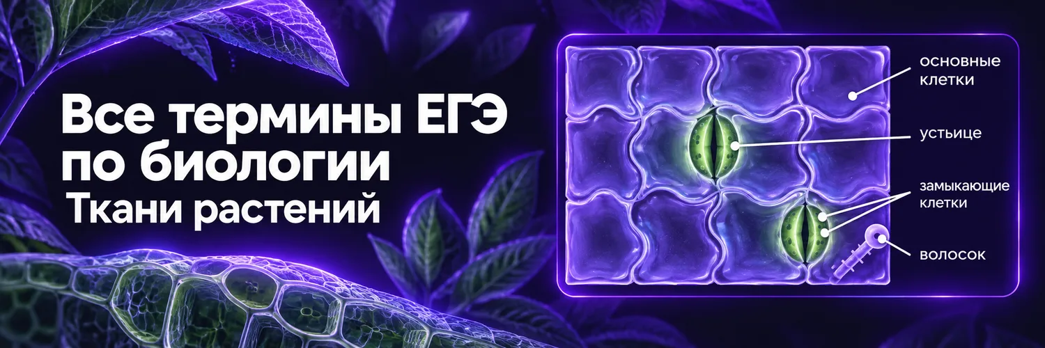 Обложка набора «Тезаурус - Ткани растений»