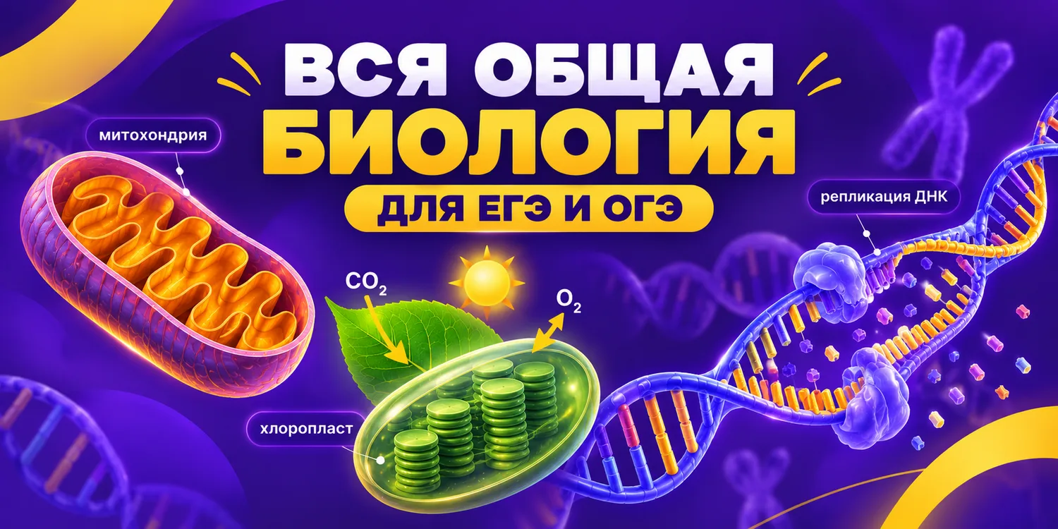 Обложка: Вся общая биология